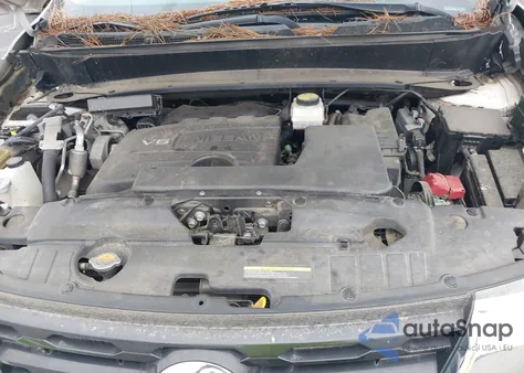 2017 Nissan Pathfinder S z USA, uszkodzony, nr VIN 5N1DR2MM7HC681604